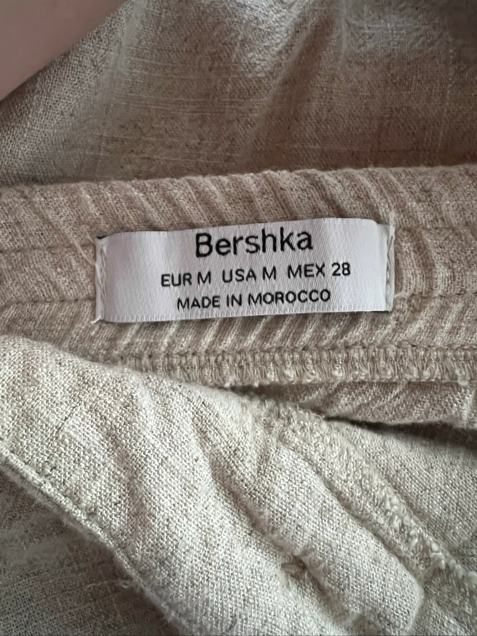 Bershka linen skirt – photo 3